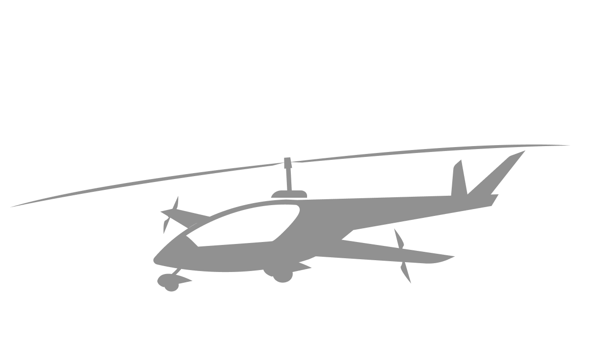 Gyrocopter Hybrid Helicopter