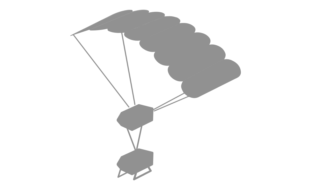 Parafoil Single Or Dual Canopy