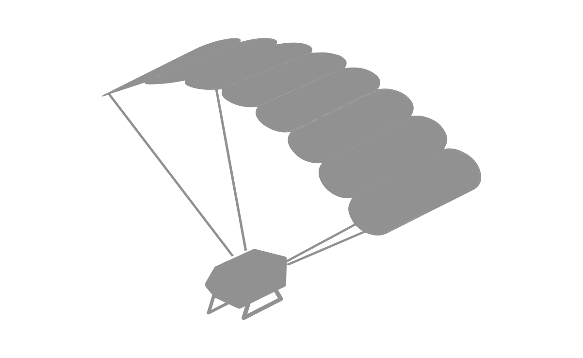 Parafoil Unpowerd Glide